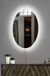 Spegel Hanah Home Belrosa Vit Akryl Med MDF-Baksida 40x60 cm - Speglar - 8684282468806 - 2