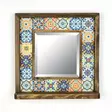 Spegel Hanah Home Sto016 Multicolor Massiv Furu 32,5x33x8 cm - Speglar - 8683342296946 - 1