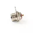 PL259 Kontakt | Rak | Hona | Nickelplaterad | 75 Ohm | Chassi | Kabel input diameter: 5.0 mm | Metall | Silver | 25 st. | Plastpåse - Antennkontakter och adaptrar - 5412810300006 - 10