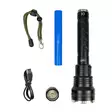 PNI Adventure F410 aluminium ficklampa, med 10W LED, 700 lumen, upp till 250 m, IP44, USB Typ C, 3000mAh batterier ingår - Ficklampor - 5949066538346 - 10