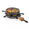 Raclette / Gourmet Set | 6 personer | 800 W | Ø 29 cm | Non-stick beläggning - Specialmaskiner och grillar för köket - 8711902090076 - 52