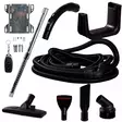 Renlux väggmonterad garagedammsugare 1200W (10m slang) - Byggdammsugare - 6438152077016 - 5