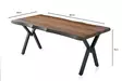 Matbord Hanah Home Milano Valnöt MDF 180x75x80 cm - Matbord - 8683342538756 - 5