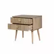 Sängbord Hanah Home Two Sonoma Ek Spånskiva 60x61x40 cm - Nattduksbord - 8681875340846 - 4