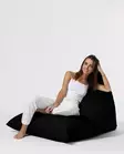 Sittsäck Atelier del Sofa Pyramid Big Bed Svart Polyester 145x90 cm - Saccosäckar - 8683743039616 - 5