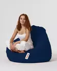 Sittsäck Atelier del Sofa Premium XXL Mörkblå Polyester 115x130 cm - Saccosäckar - 8683743039326 - 11