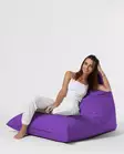 Sittsäck Atelier del Sofa Pyramid Big Bed Lila Polyester 145x90 cm - Saccosäckar - 8683743039586 - 5