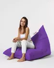 Sittsäck Atelier del Sofa Pyramid Big Bed Lila Polyester 145x90 cm - Saccosäckar - 8683743039586 - 6