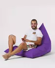 Sittsäck Atelier del Sofa Pyramid Big Bed Lila Polyester 145x90 cm - Saccosäckar - 8683743039586 - 15