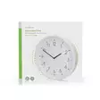 Väggklocka | Diameter: 360 mm | ABS | Tyst rörelse | Vit - Klockor - 5412810473946 - 66
