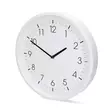 Väggklocka | Diameter: 360 mm | ABS | Tyst rörelse | Vit - Klockor - 5412810473946 - 40