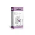 Väggladdare | 30 W | GaN | PD3.0 | Snabbladdnings funktion | 1.5 / 2.0 / 2.5 / 3.0 A | Antal utgångar: 2 | USB-A / USB-C | USB-C (Lös) Kabel | 1.50 m | Automatiskt val av Spänning | Vit - Nätladdare - 5412810471546 - 69