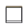 Sidobord Hanah Home Basak Valnöt Spånskiva 52x50x50 cm - Sidobord och extrabord - 8683742465676 - 5