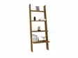 Bokhylla Hanah Home Solid Valnöt Spånskiva 56x150x30 cm - Bokhyllor - 8681875449556 - 1