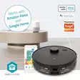 SmartLife Robot Dammsugare | Navigationsmetod: Lasernavigation | Wi-Fi | Kapacitet insamlingsreservoir: 0.59 l | Automatisk laddning | Maximal användningstid: 1.75 timmar | Svart | Android / IOS - Robotdammsugare - 5412810469116 - 51
