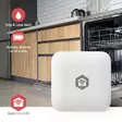 SmartLife Water Detector | Zigbee 3.0 | Batteridriven | Max. batteritid: 12 Månader | Vit - Larm och sensorer - 5412810469536 - 53