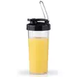 Smoothie-to-go pro drickkopp Comfortjuicer 450 ml för skola, arbete eller gym - Svart - Blenders och vispar - 8717964992426 - 53