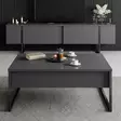 Soffbord Hanah Home Luxe Antracit Spånskiva 90x60x40 cm - Soffbord - 8683743791156 - 3