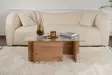 Soffbord Nordure Vetrino Furu Härdat Glas Spånskiva 105x40x65 cm - Soffbord - 8684283427796 - 4