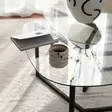 Soffbord Hanah Home Bellisimo Svart Härdat Glas 82x40x58 cm 82x36x58 cm - Soffbord - 8682870660526 - 7