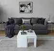 Soffbord Hanah Home Ortanca Vit Spånskiva 60x36,8x60 cm - Soffbord - 8681181622636 - 2