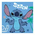 Stitch Lautasliina 33x33 cm 20 kpl - Värikkäät paperiservetit lastenjuhliin ja syntymäpäiville - Servetter - 5201184967966 - 1