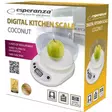 Talousvaaka Kulholla COCONUT Esperanza - Dagliga köksartiklar - 5901299955086 - 3