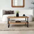 Soffbord Hanah Home Neta Ek Massiv Furu 85x40x60 cm - Soffbord - 8683743040926 - 6