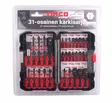 Timco 31-delad bitsats lång - Skruvbits och hållare - 6438014417196 - 4