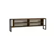 TV-bänk Hanah Home Cupe Valnöt Spånskiva 160x50,4x24,5 cm - TV-bänkar - 8683743434756 - 1