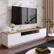 TV-bänk Hanah Home Fr7Aw Furu Spånskiva 180x44,6x44,5 cm - TV-bänkar - 8683342404006 - 3