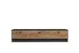 TV-bänk Hanah Home Pega Svart Spånskiva 160x35x35 cm - TV-bänkar - 8681875683356 - 6