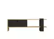 TV-bänk Hanah Home Yonca Antracit Ek Spånskiva 120x36,8x25 cm - TV-bänkar - 8683342740296 - 5