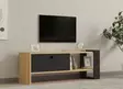 TV-bänk Hanah Home Yonca Antracit Ek Spånskiva 120x36,8x25 cm - TV-bänkar - 8683342740296 - 2