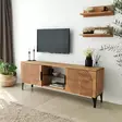 TV-bänk Hanah Home Lidya Ek Massiv Furu 150x40x30 cm - TV-bänkar - 8683743040896 - 9