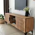 TV-bänk Hanah Home Lidya Ek Massiv Furu 150x40x30 cm - TV-bänkar - 8683743040896 - 6