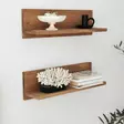 TV-bänk Hanah Home Lidya Ek Massiv Furu 150x40x30 cm - TV-bänkar - 8683743040896 - 8
