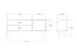 TV-bänk Hanah Home Jena Ek Spånskiva 120x50x29 cm - TV-bänkar - 8683743420636 - 6