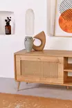 TV-bänk Hanah Home Hazeran 140 Ek Spånskiva 138x55x41 cm - TV-bänkar - 8683742868026 - 5