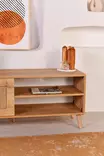 TV-bänk Hanah Home Hazeran 140 Ek Spånskiva 138x55x41 cm - TV-bänkar - 8683742868026 - 4