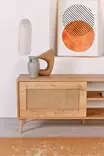 TV-bänk Hanah Home Hazeran 140 Ek Spånskiva 138x55x41 cm - TV-bänkar - 8683742868026 - 3