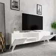 TV-bänk Hanah Home Irma Vit Spånskiva 150x41,6x29,6 cm - TV-bänkar - 8683743473106 - 3