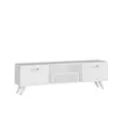 TV-bänk Hanah Home Irma Vit Spånskiva 150x41,6x29,6 cm - TV-bänkar - 8683743473106 - 1