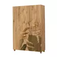 Garderob Hanah Home Leva Hedera Forest Furu Spånskiva 120x189x48 cm - Garderober - 8683743421916 - 1