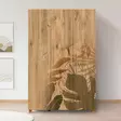 Garderob Hanah Home Leva Hedera Forest Furu Spånskiva 120x189x48 cm - Garderober - 8683743421916 - 2