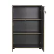 Bokhylla Hanah Home Rkt332Ax Antracit Spånskiva 72x109x34 cm - Bokhyllor - 8684282333586 - 5