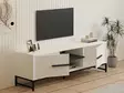 TV-bänk Hanah Home Mono Vit Spånskiva 160x50x40 cm - TV-bänkar - 8683743451456 - 4