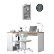 Skrivbord Hanah Home HA113 Ek Spånskiva 120x74,8x50 cm - Skrivbord - 8683342593816 - 1