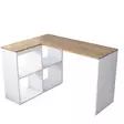 Skrivbord Hanah Home HA113 Ek Spånskiva 120x74,8x50 cm - Skrivbord - 8683342593816 - 9