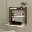 Skrivbord Hanah Home Laptop Vit Valnöt Spånskiva 60x60x19,6 cm - Skrivbord - 8681181627426 - 2